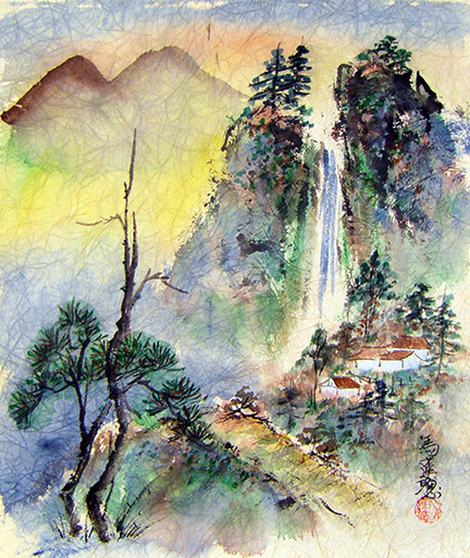 Artist profile: Charlotte Fung-Miller, Chinese brush painting